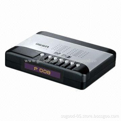 DVB-T2 High-definition DVB-T Receiver with 4:3/16:9 Aspect Ratio, Electronic Program Guide